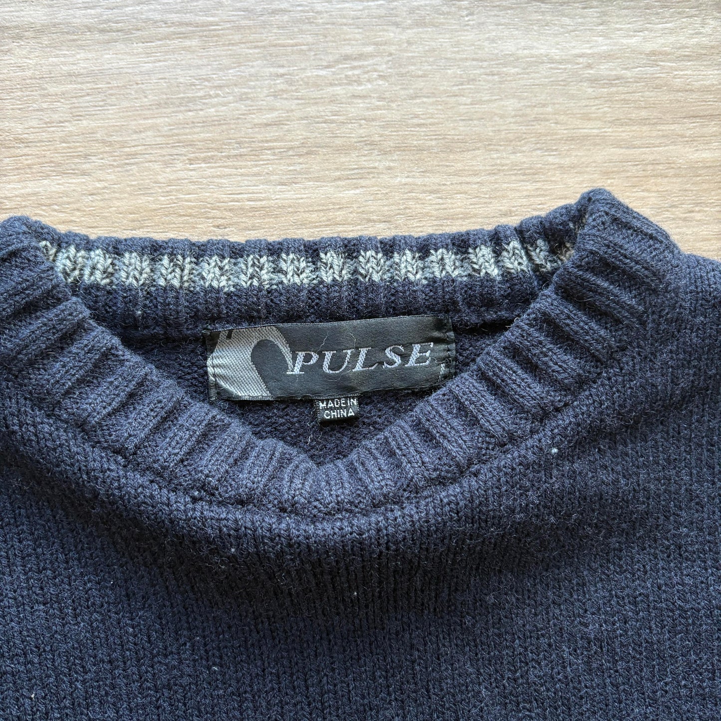 90s Pulse Surf Knit Jumper | M