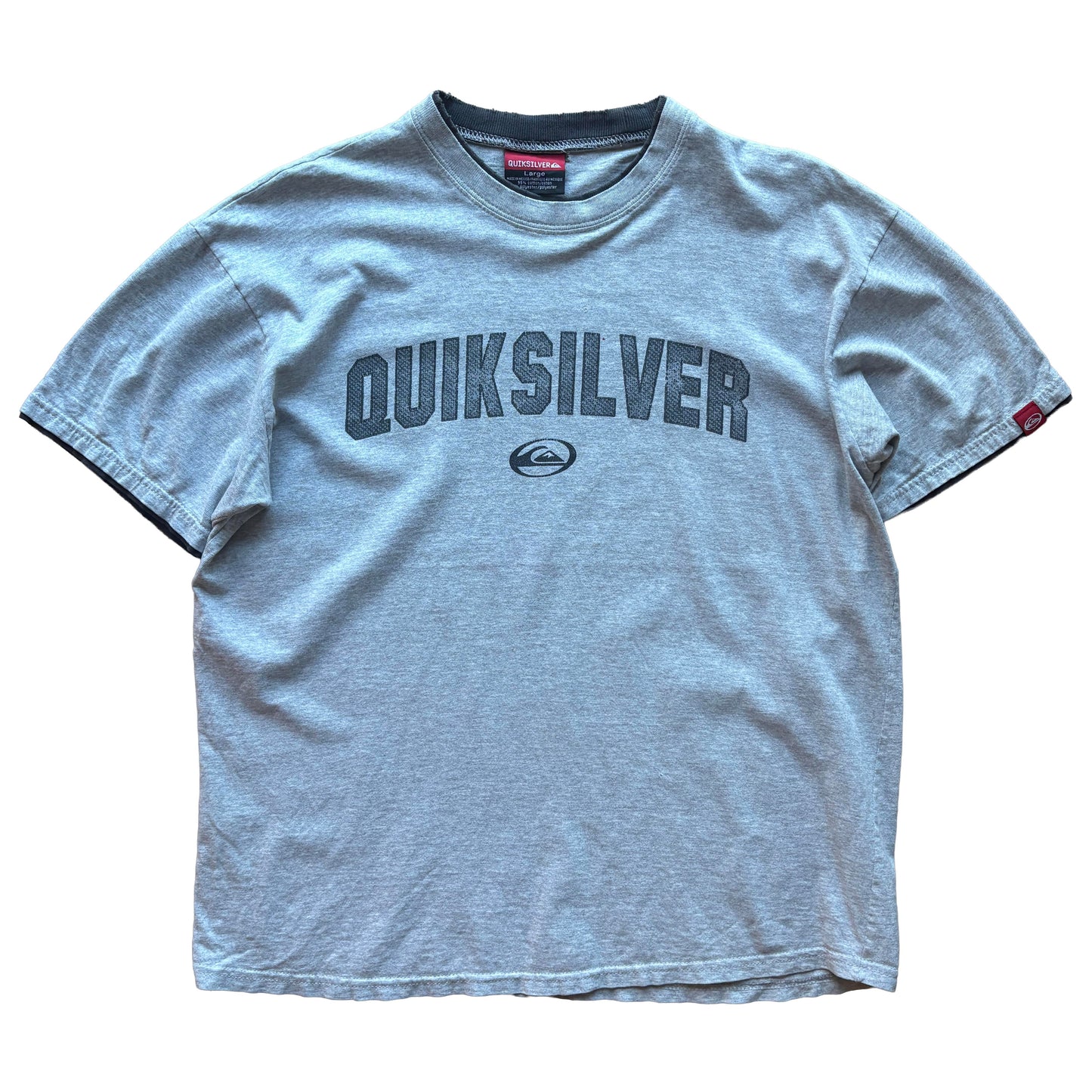 2000s Quiksilver Ringer T-Shirt | L