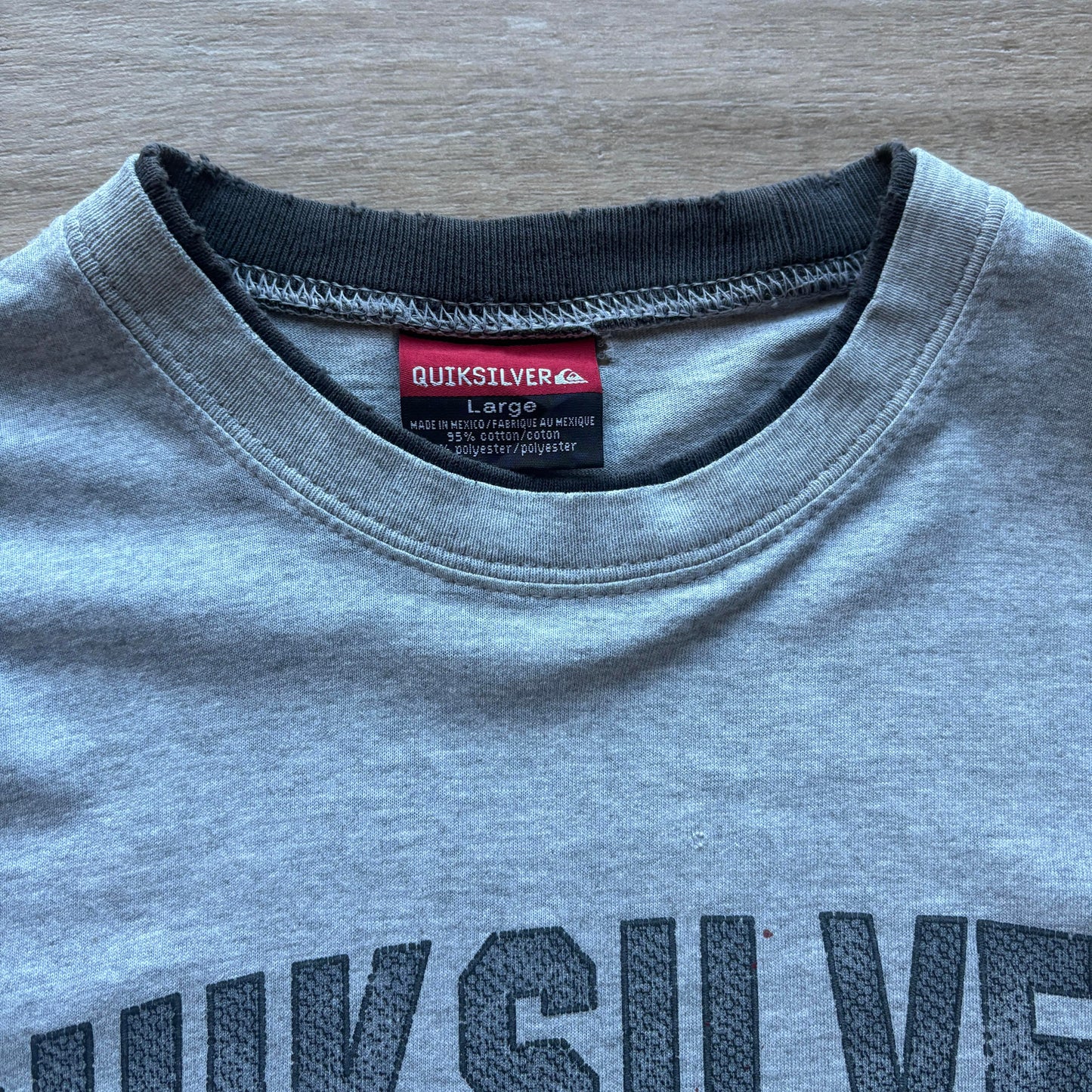 2000s Quiksilver Ringer T-Shirt | L