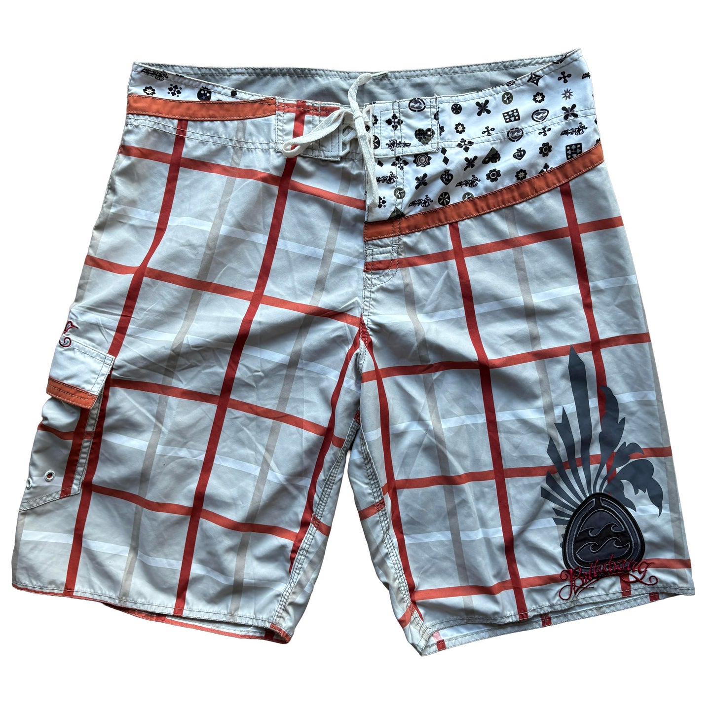 Vintage Billabong Patterned Boardies | W38"
