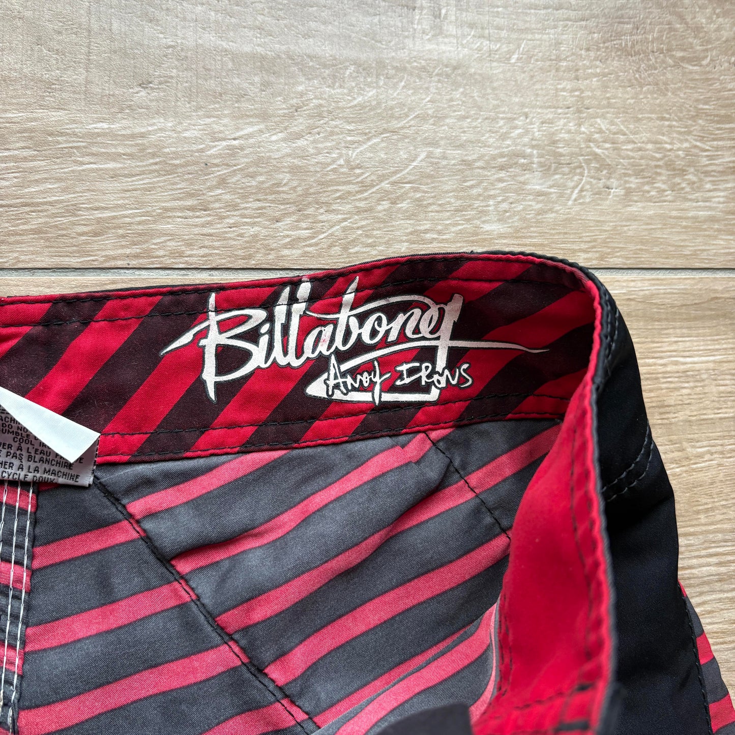 Y2K Billabong Andy Irons Rising Sun Boardies | W30"