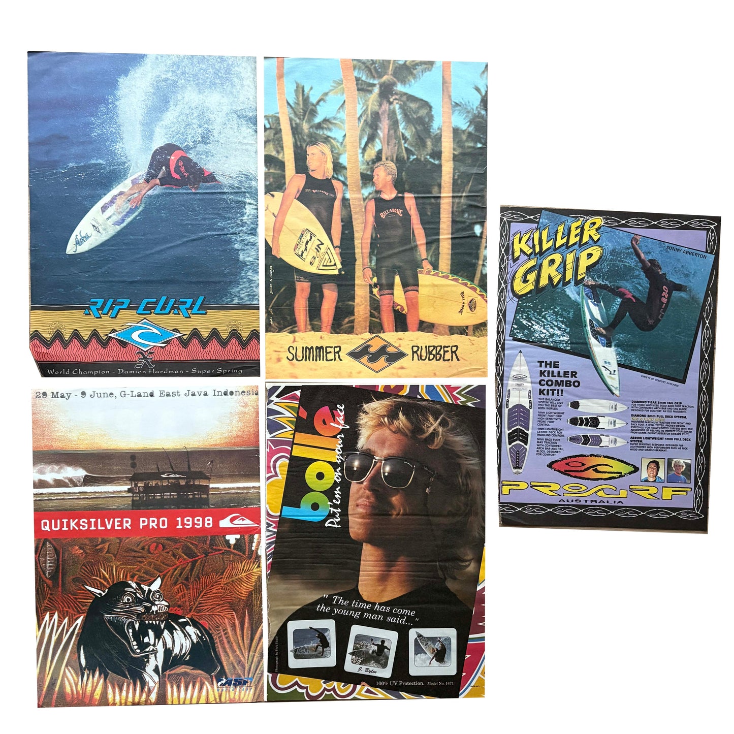 Vintage Surf Poster Pack 3.25 | A3