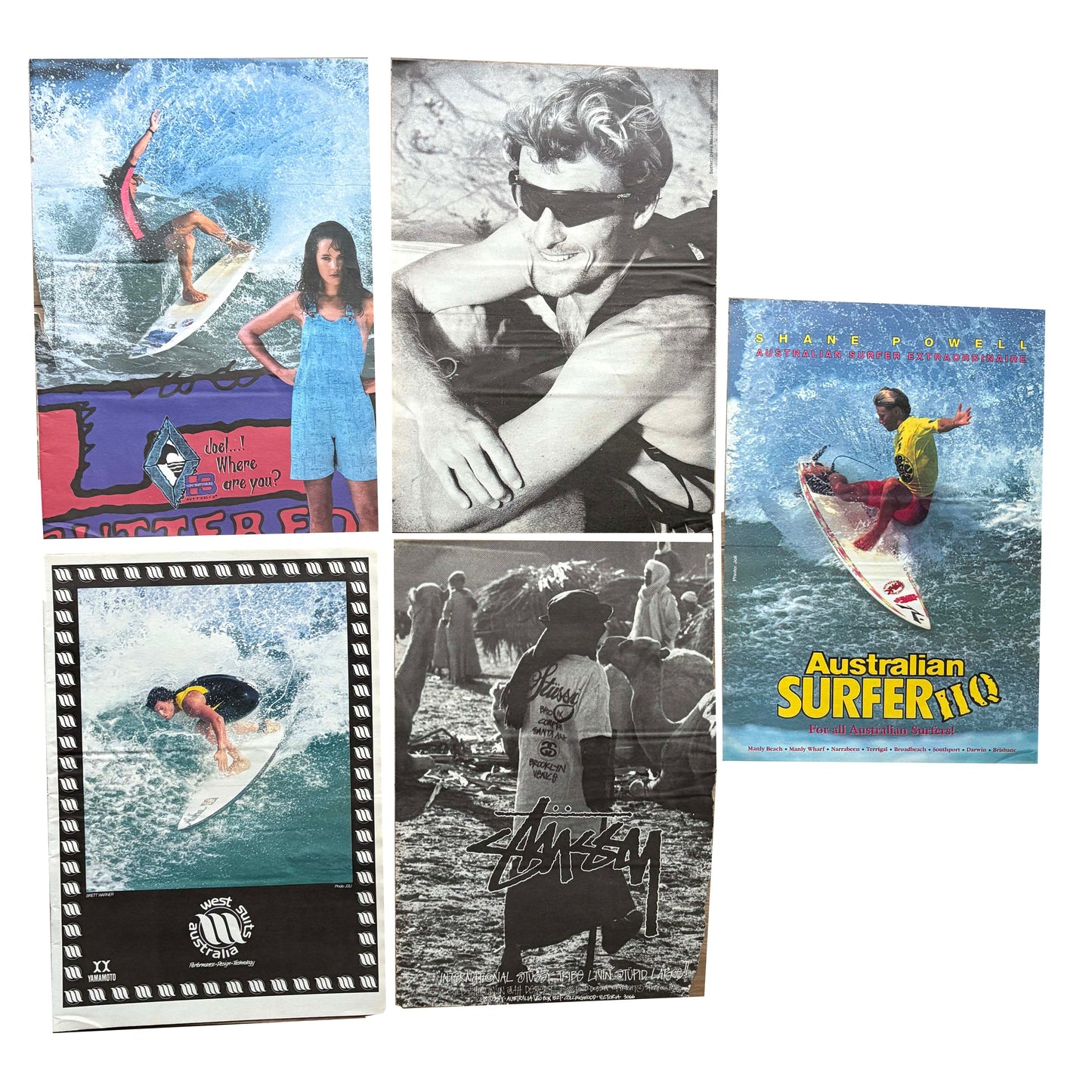 Vintage Surf Poster Pack 3.23 | A3