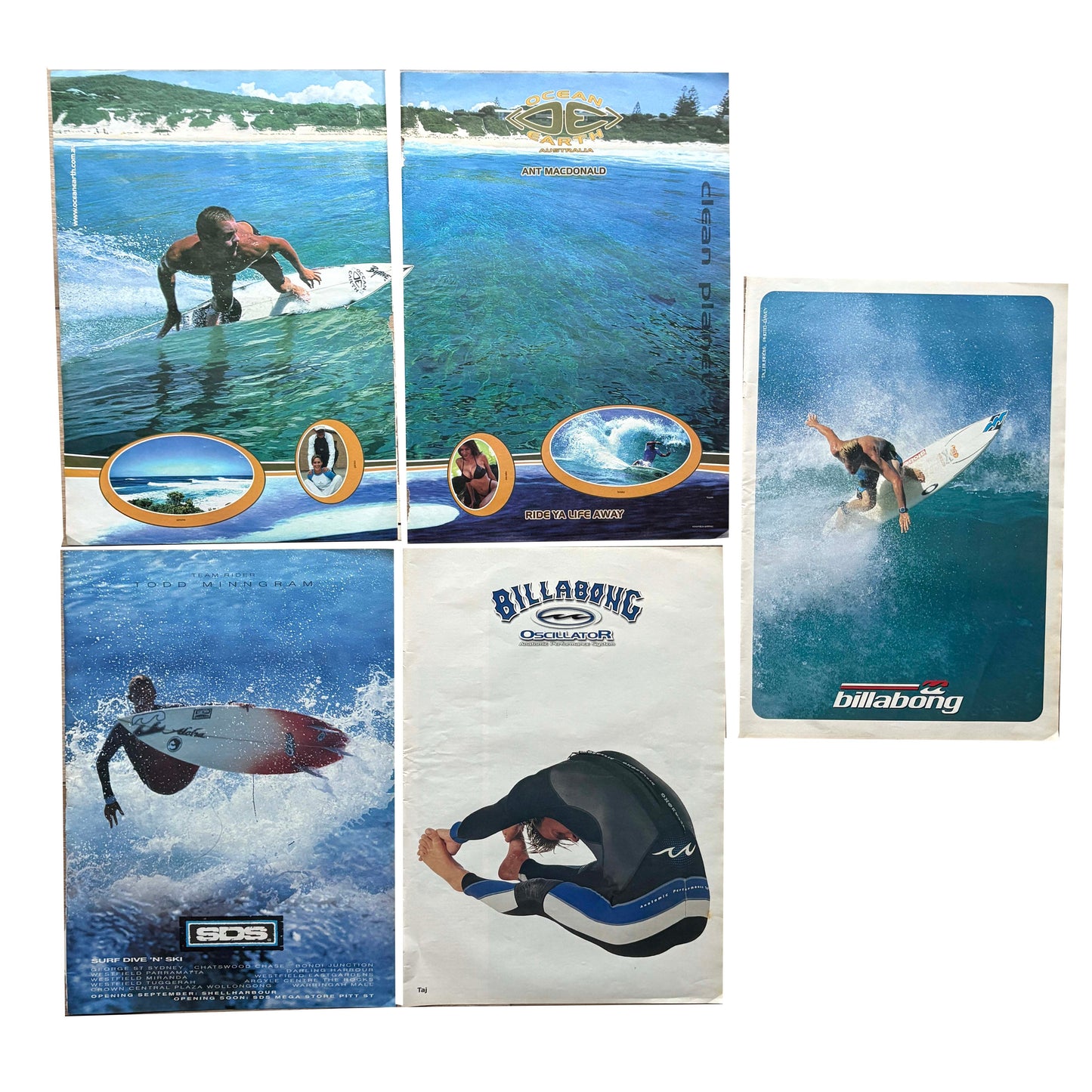 Vintage Surf Poster Pack 3.20 | A3