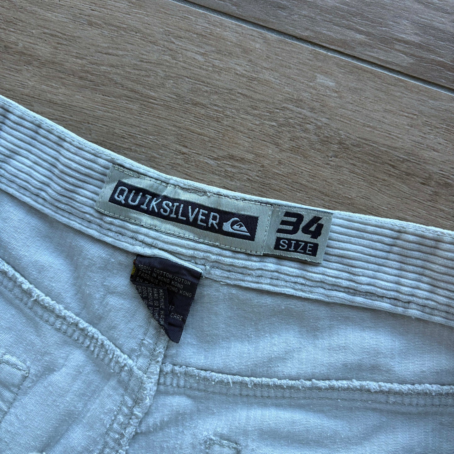 Y2K Quiksilver Corduroy Shorts | W34"