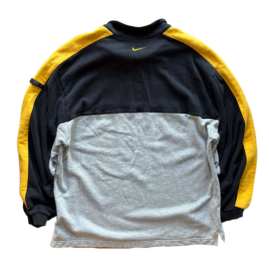 Vintage Nike Mini Swoosh 1/4 Zip Jumper | XL