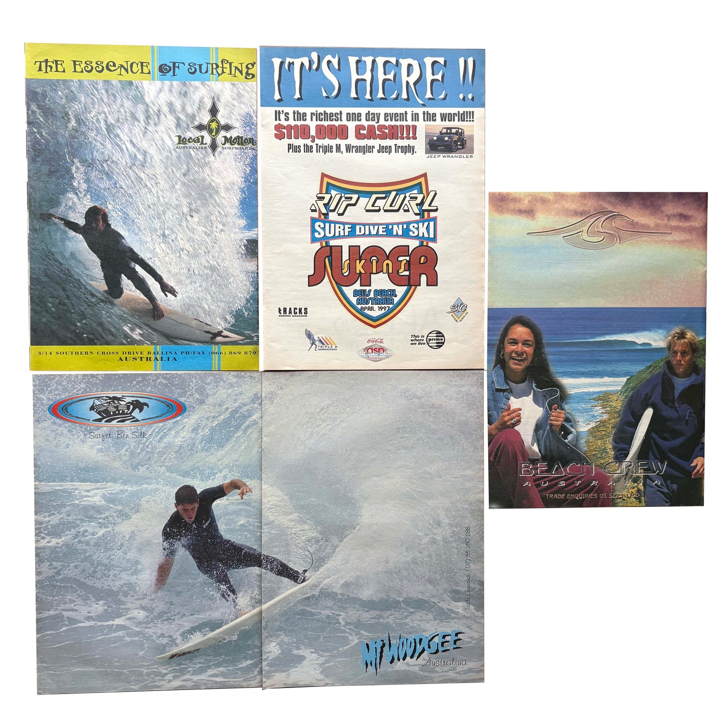 Vintage Surf Poster Pack 4.10 | A3