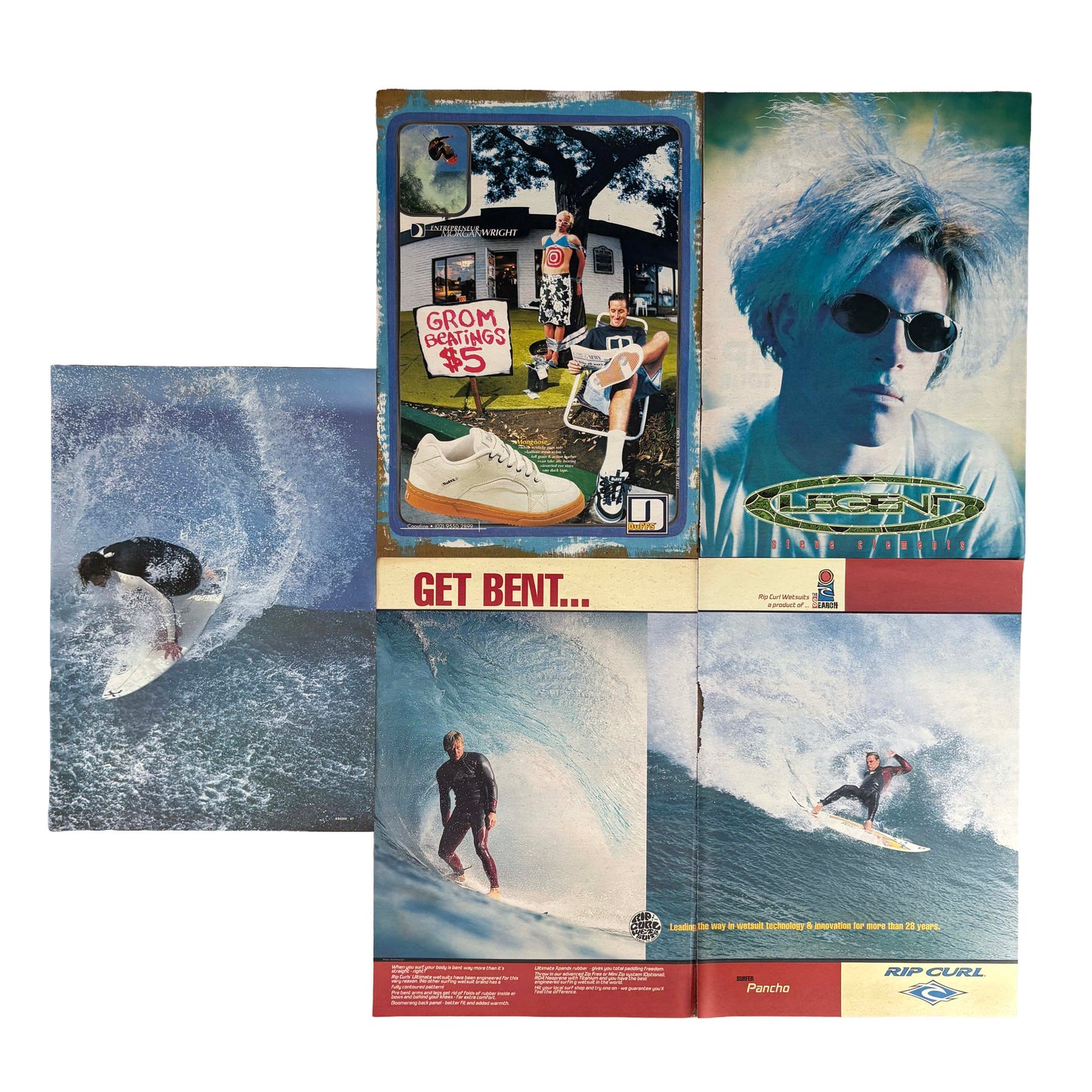 Vintage Surf Poster Pack 5.12 | A3