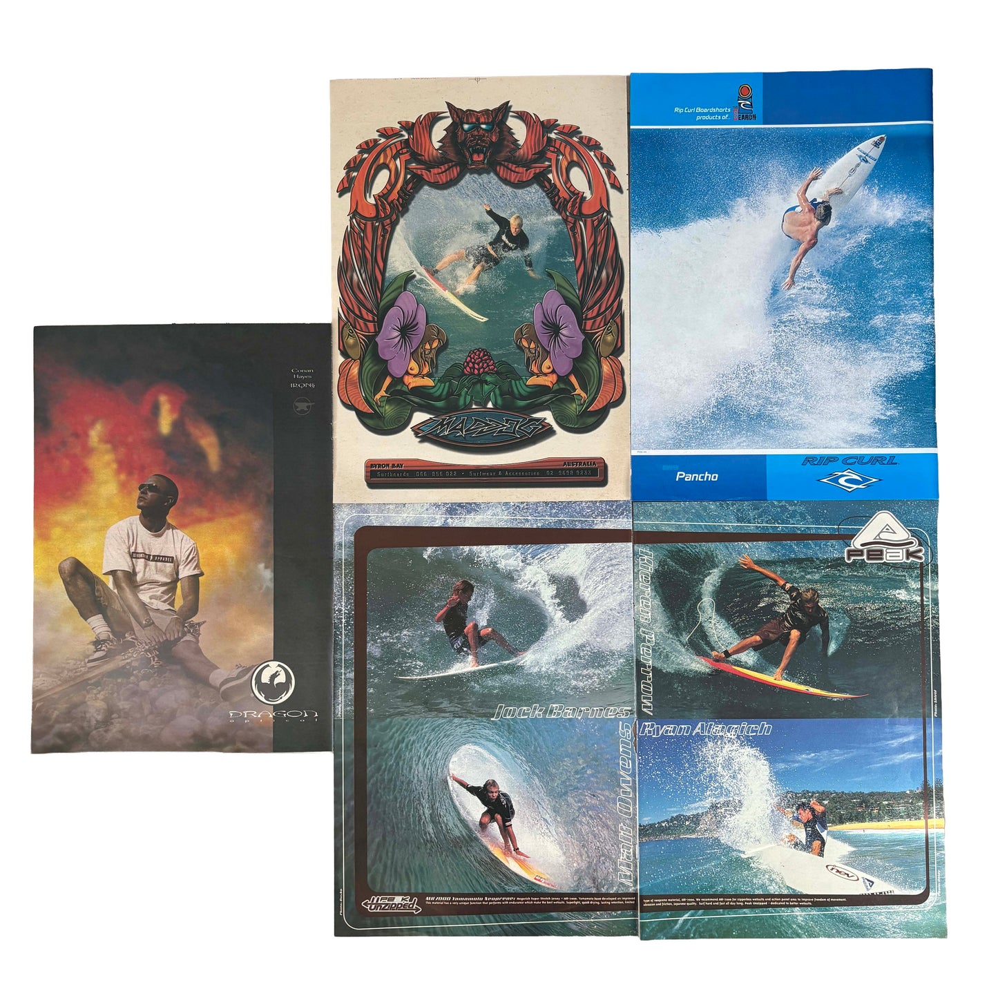 Vintage Surf Poster Pack 5.13 | A3