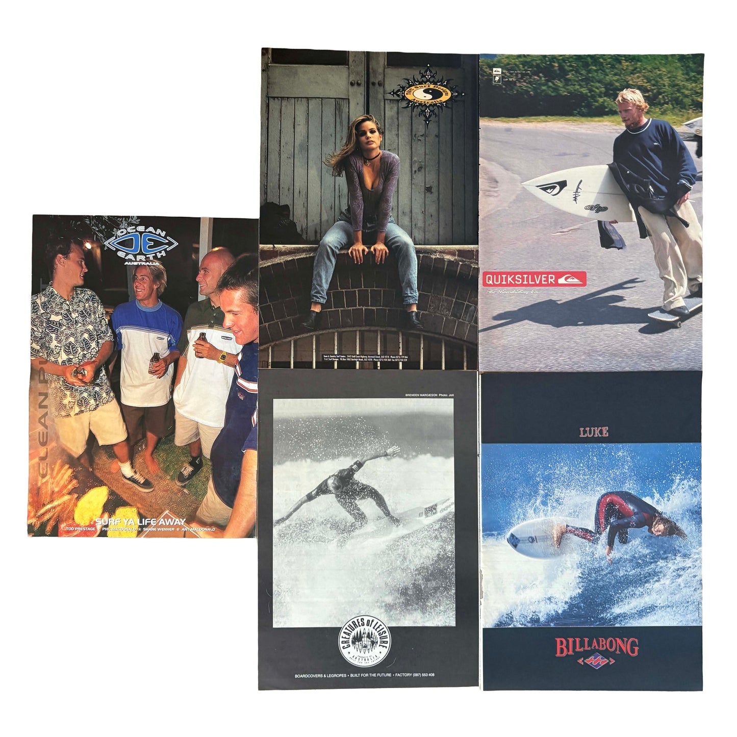 Vintage Surf Poster Pack 5.25 | A3