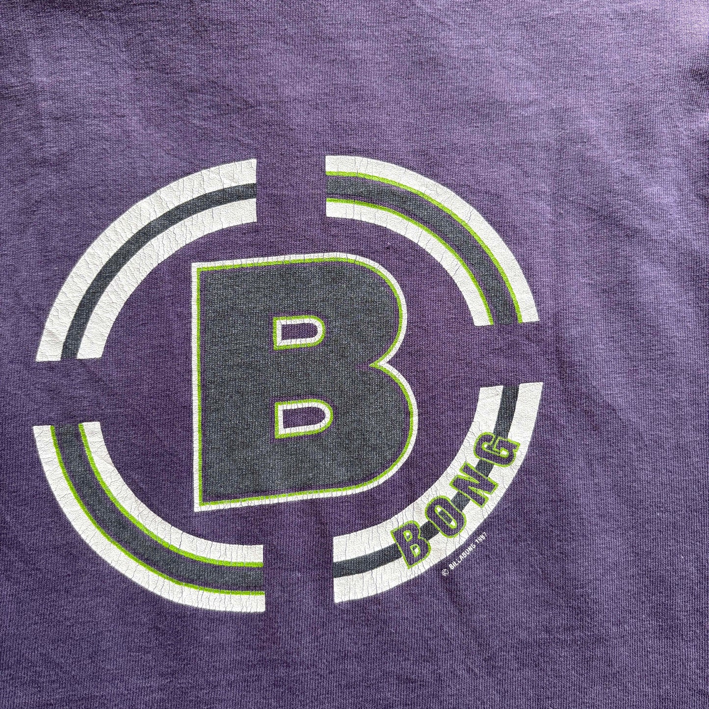 1997 Billabong B Logo T-Shirt | S