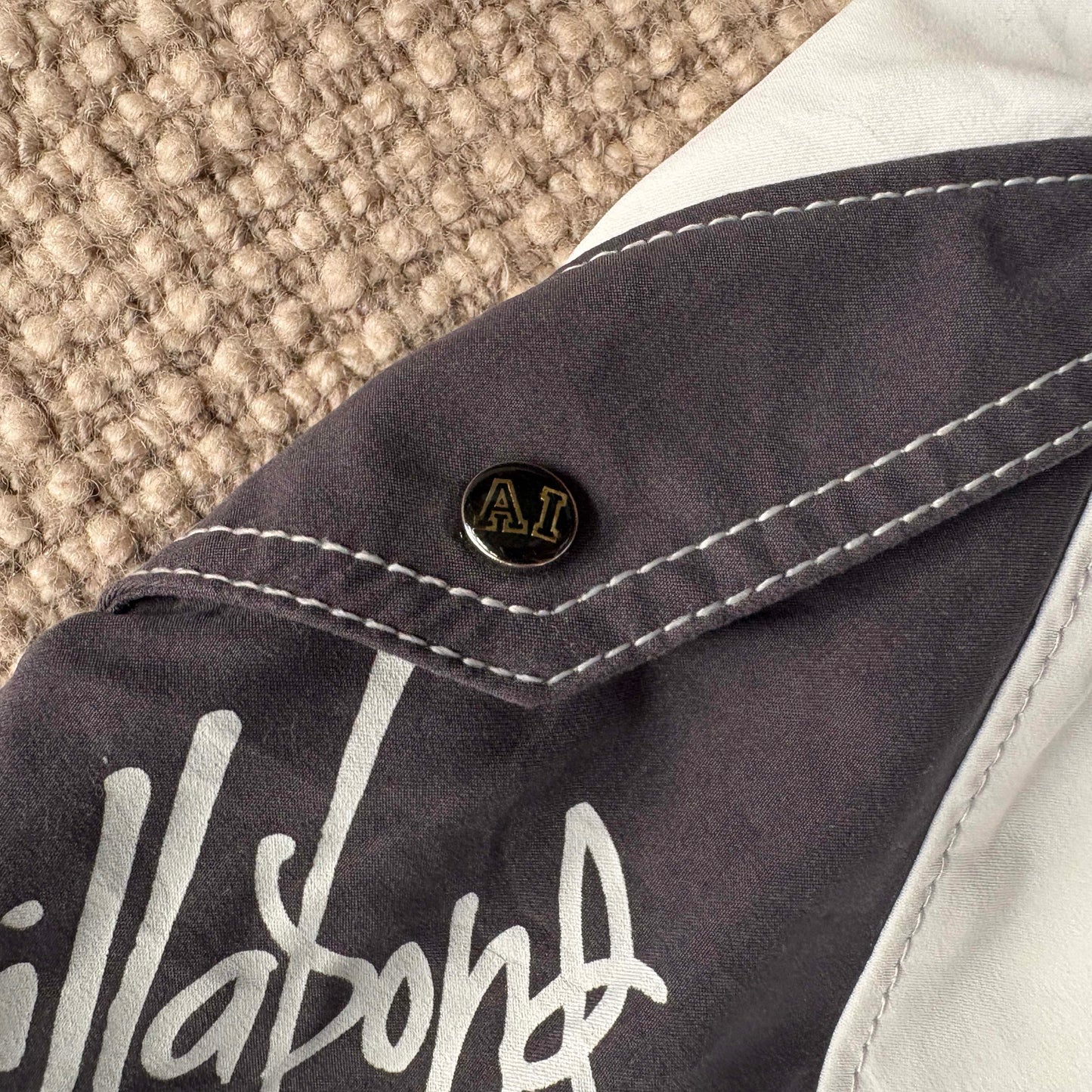 2000s Andy Irons Argyle Diamond Tech Boardies | W38"