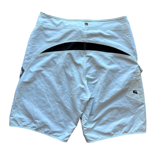 Y2K Quiksilver Script Logo Boardies | W34"