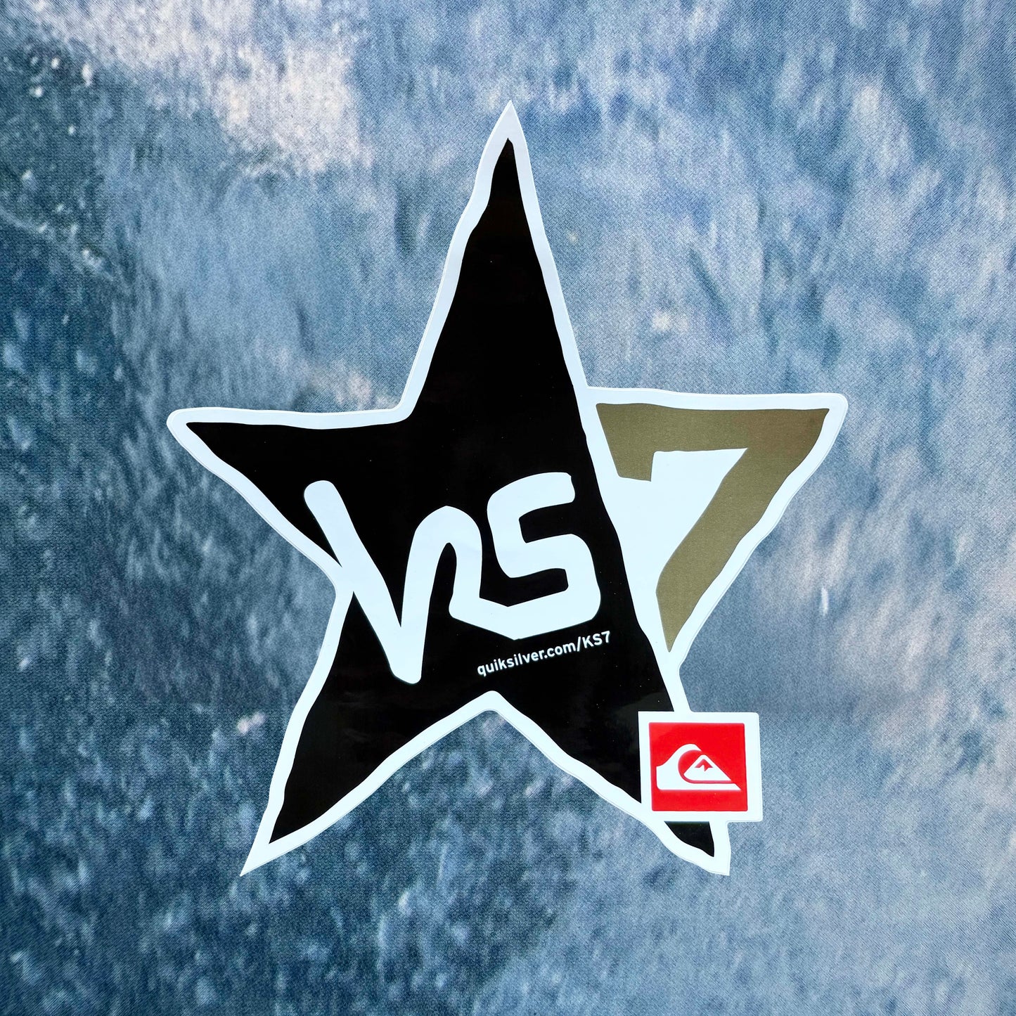 Quiksilver Kelly Slater 7x World Champ Sticker | M - Volant Vintage