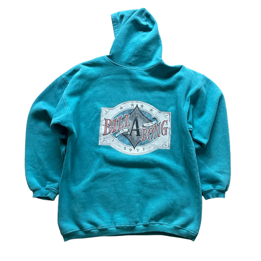90s Vintage Billabong Hoodie | XXL