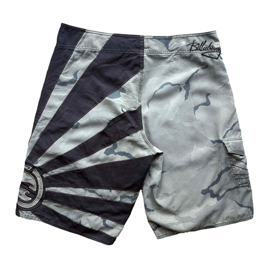 Y2K Billabong Andy Irons Rising Sun Boardies | W36"
