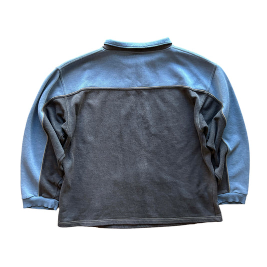 90s Hang Ten 1/4 Zip Jumper XL - Volant Vintage