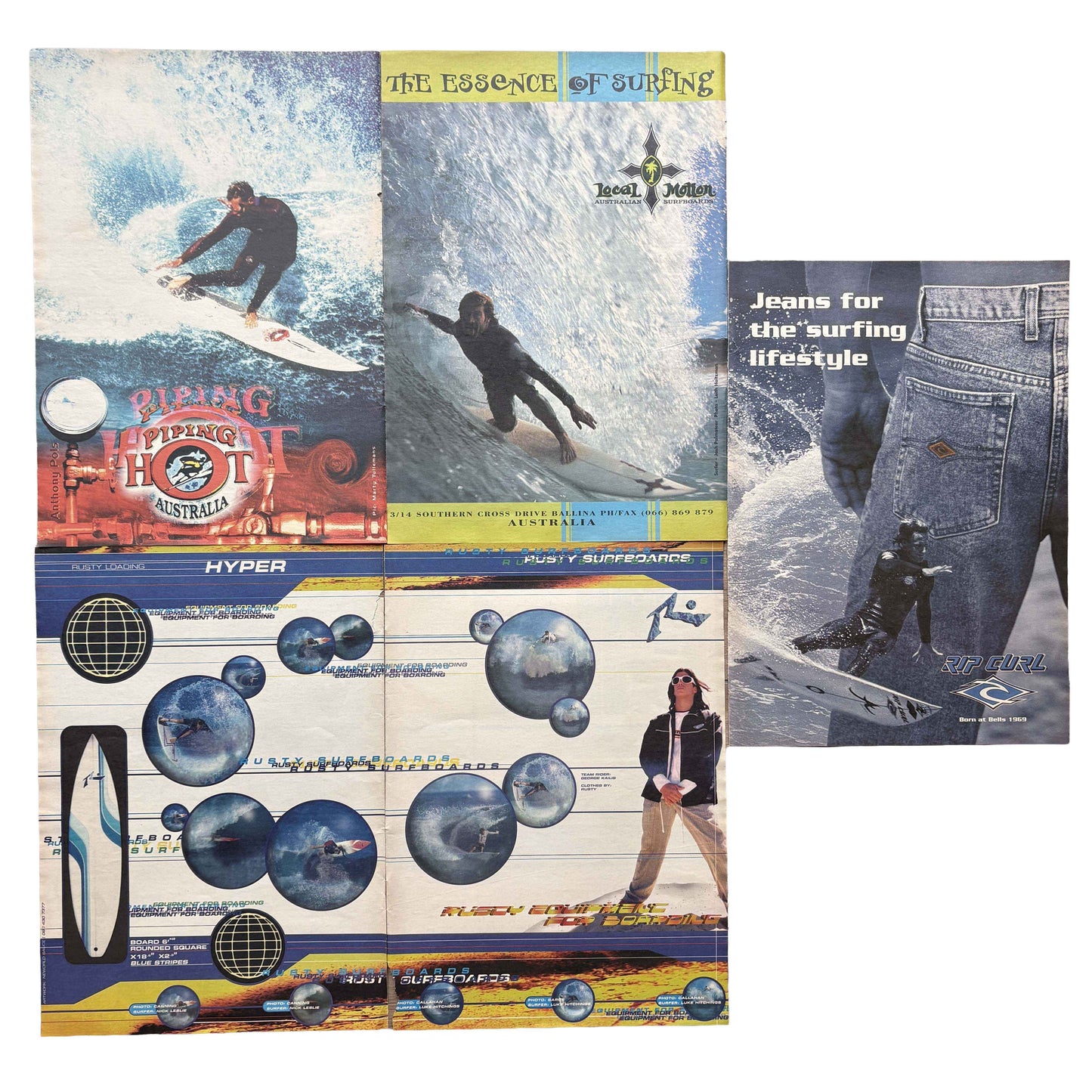 Vintage Surf Poster Pack 9.13 | A3