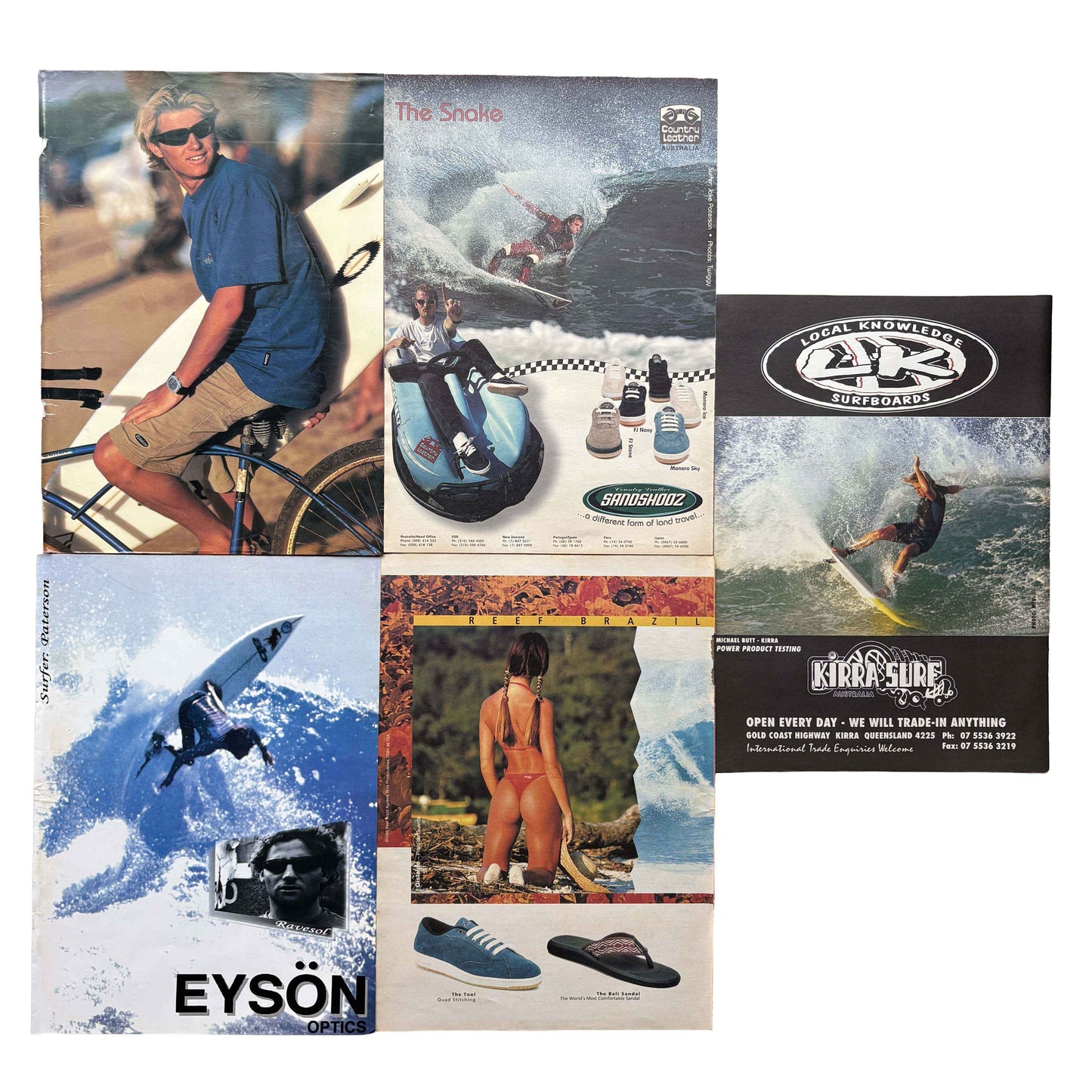 Vintage Surf Poster Pack 9.7 | A3