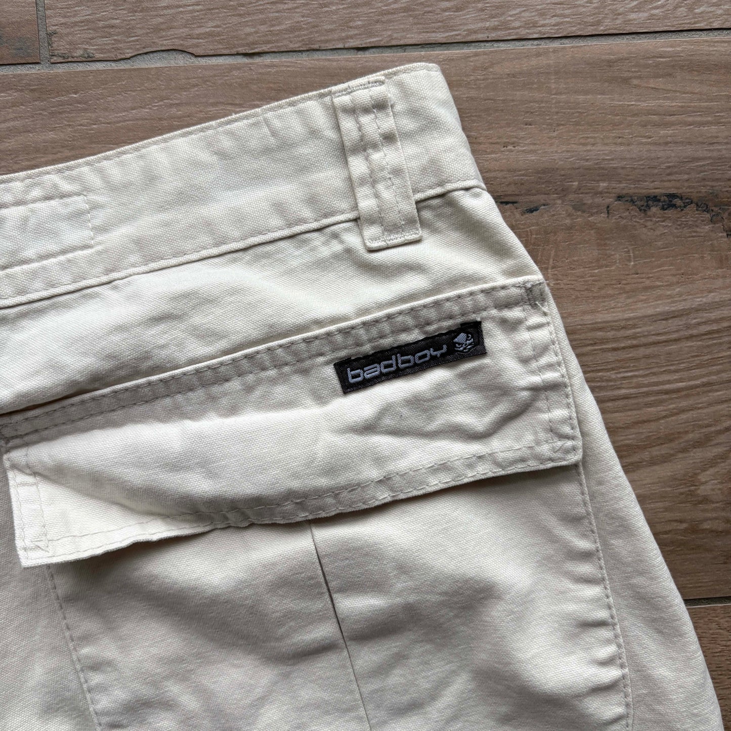 90s Bad Boy Tech Cargo Shorts | W32"