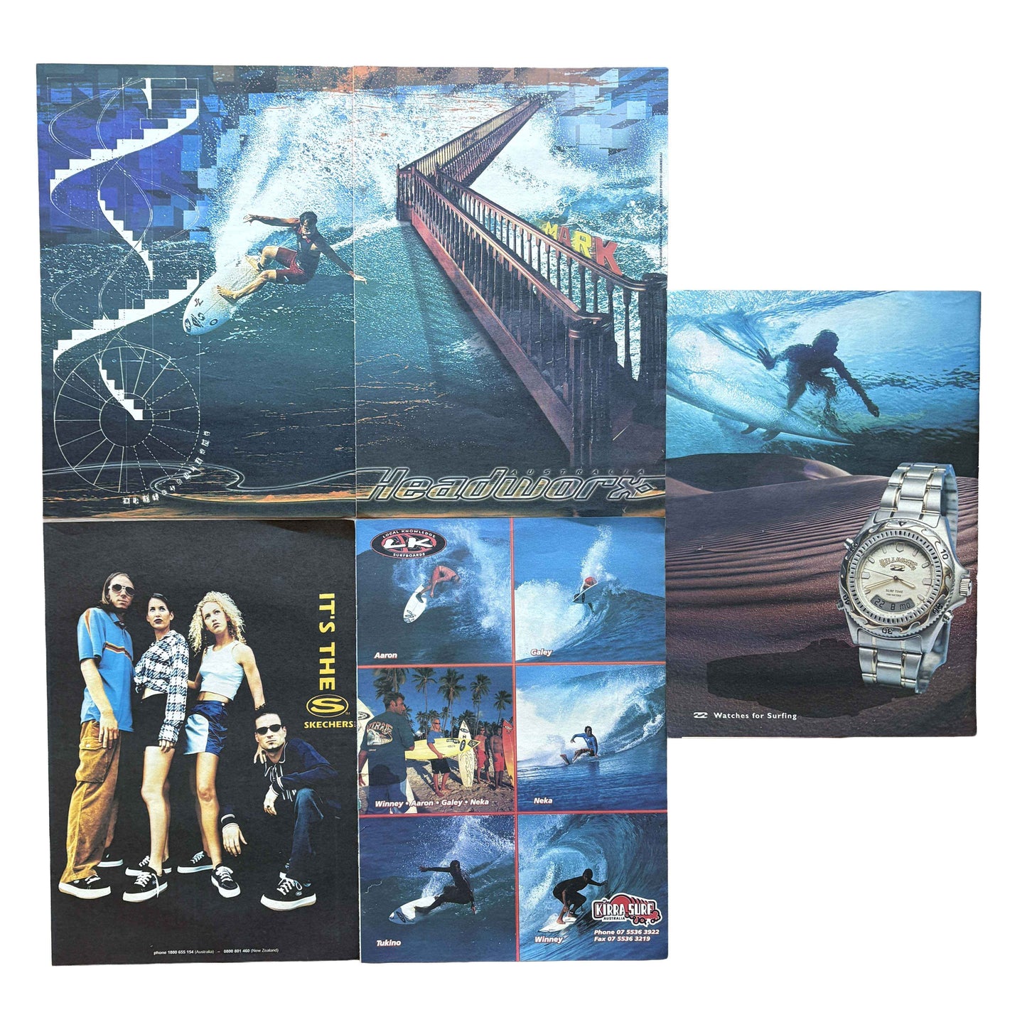 Vintage Surf Poster Pack 10.1 | A3