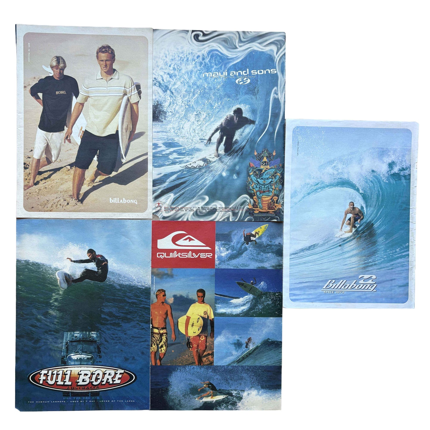 Vintage Surf Poster Pack 10.13 | A3