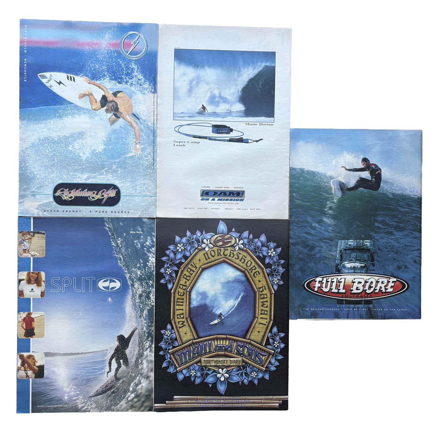 Vintage Surf Poster Pack 10.11 | A3