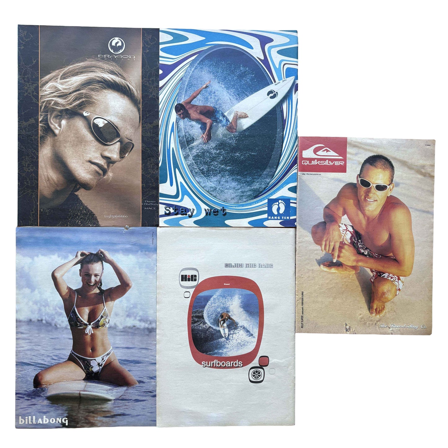 Vintage Surf Poster Pack 10.18 | A3