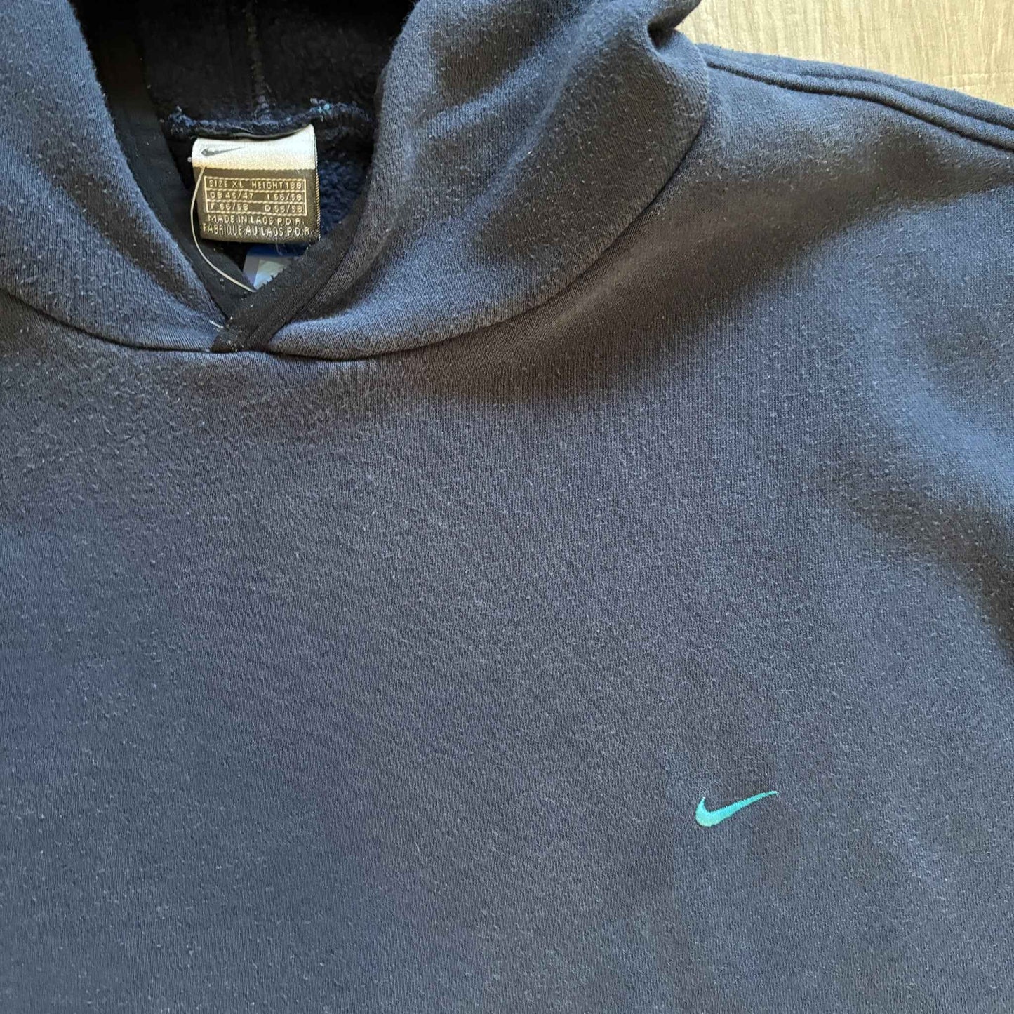 Vintage Nike Drill Hoodie Jumper | XXL