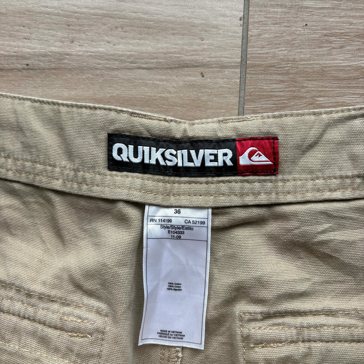 Vintage Quiksilver Cargo Shorts | W36"