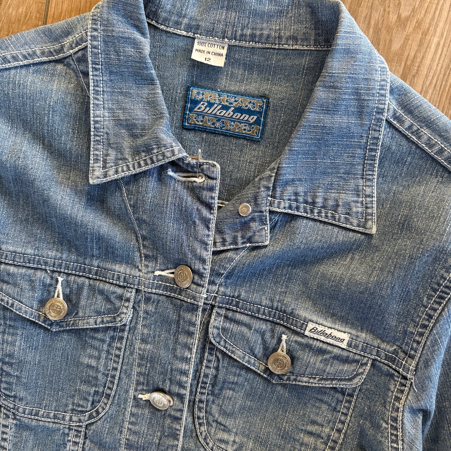 Vintage Billabong Denim Jacket | WMNS 10