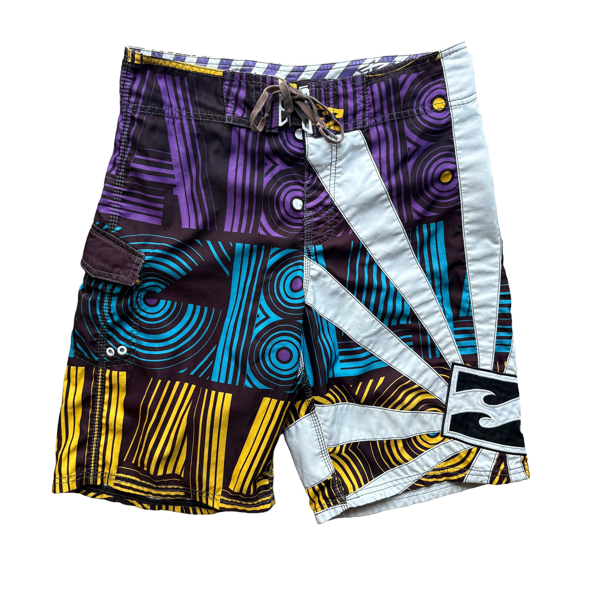 Y2K Billabong Rising Sun Boardies | W32"