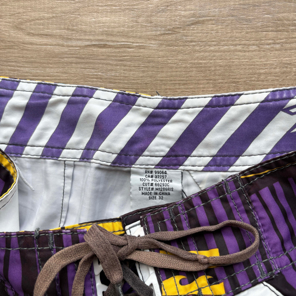 Y2K Billabong Rising Sun Boardies | W32"