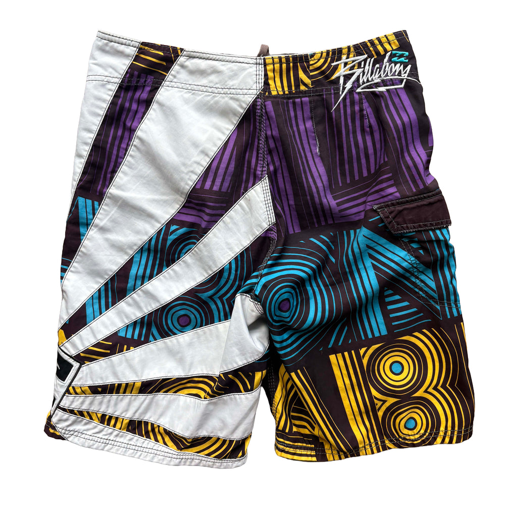 Y2K Billabong Rising Sun Boardies | W32"