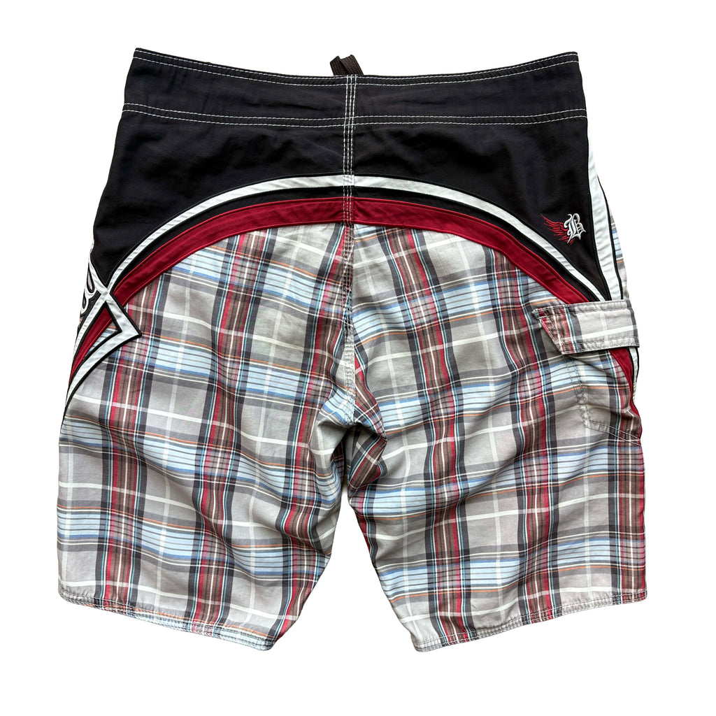Vintage Occy Plaid Signature Boardies | W32"