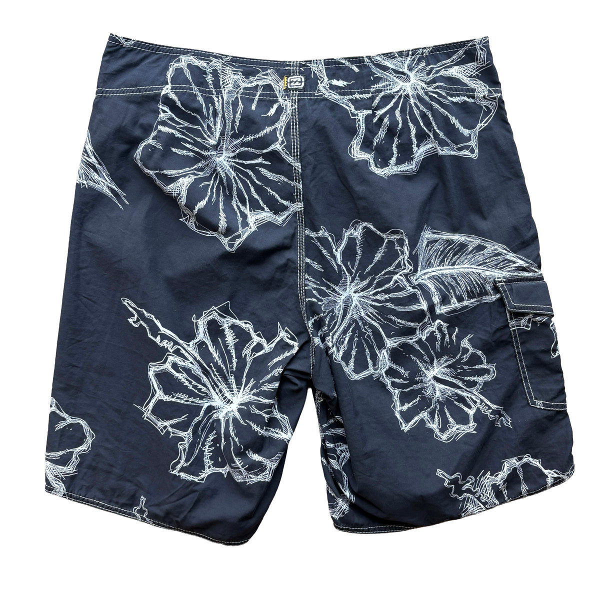 Y2K Billabong Floral Boardies | W36"