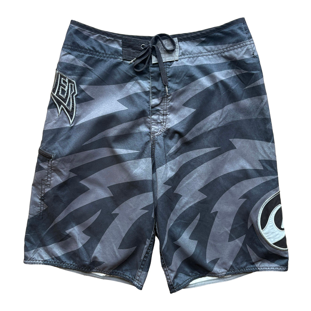 Vintage Quiksilver Swirl Boardies | W32"