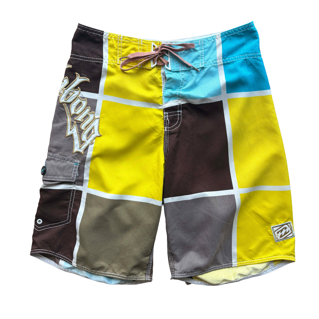 Vintage Billabong Grid Boardies | W30"
