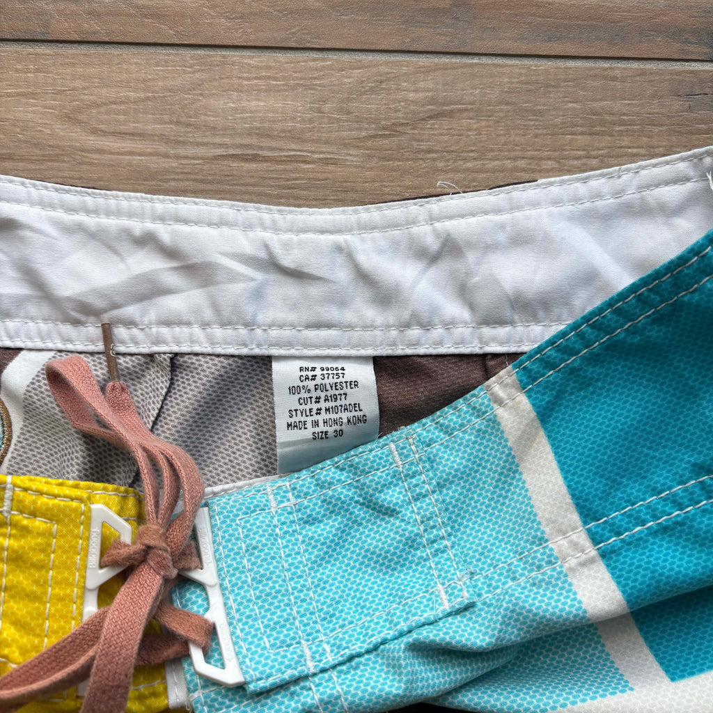 Vintage Billabong Grid Boardies | W30"