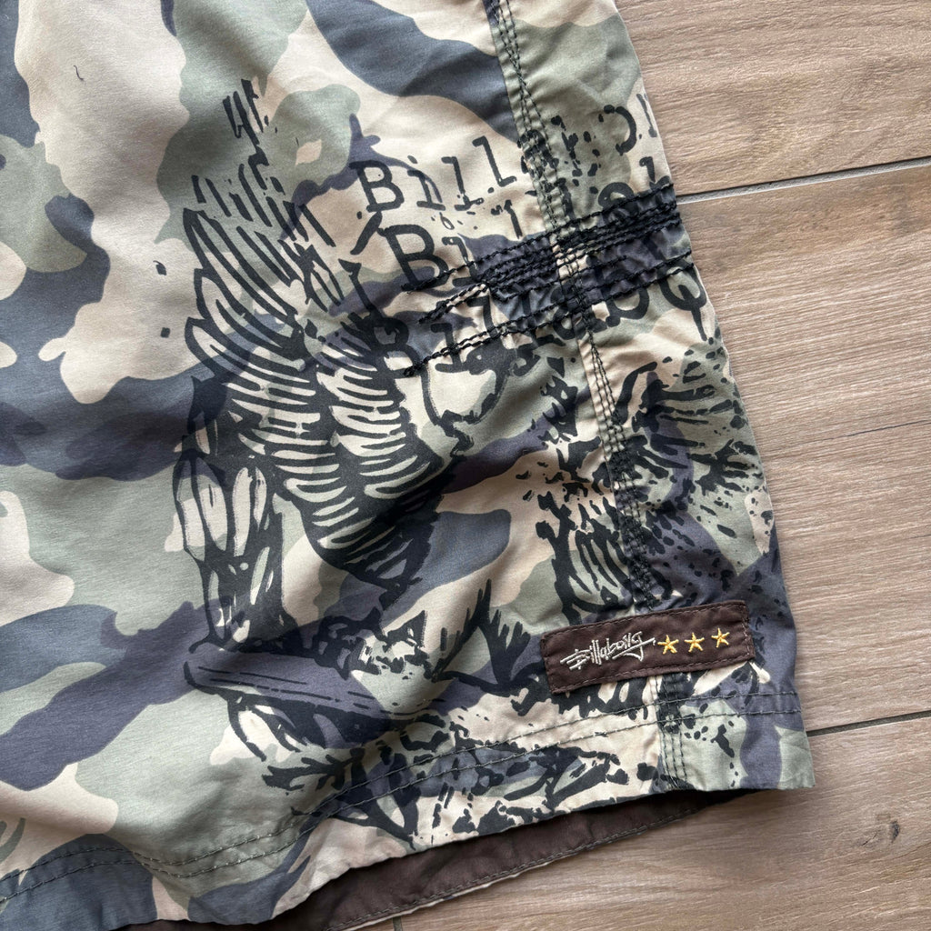 Vintage Occy Signature Army Boardies | W36"