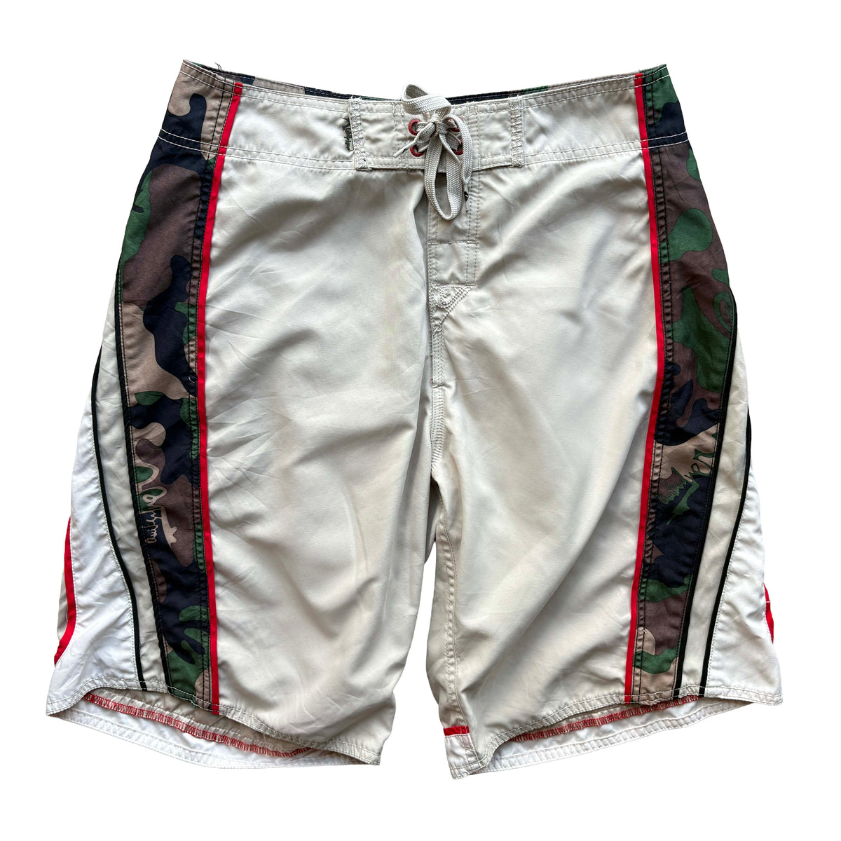Y2K Quiksilver Camo Boardies | W31"