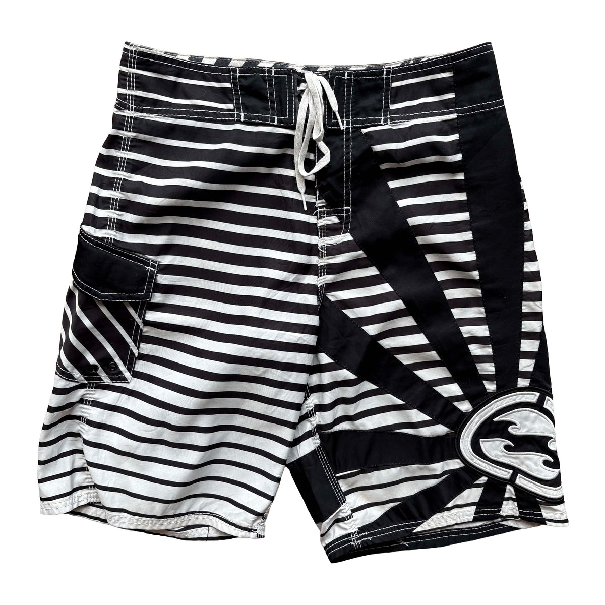 Y2K Billabong Andy Irons Rising Sun Boardies | W32"