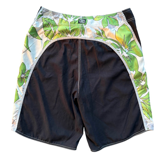 Y2K Billabong Flower Boardies | W34"