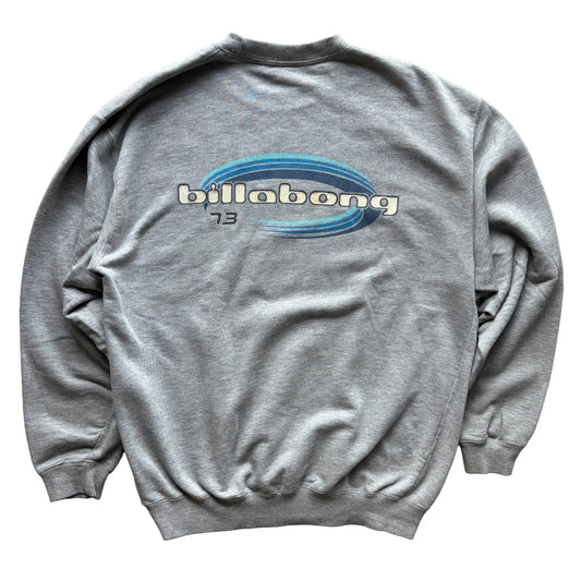 Vintage Billabong Oval Logo Crewneck | M