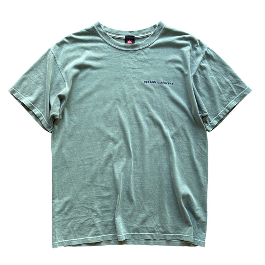 Vintage Quiksilver Spellout T-Shirt | L