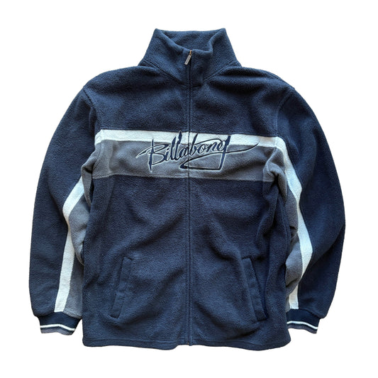 Y2K Billabong Full Zip Fleece Jumper | XL