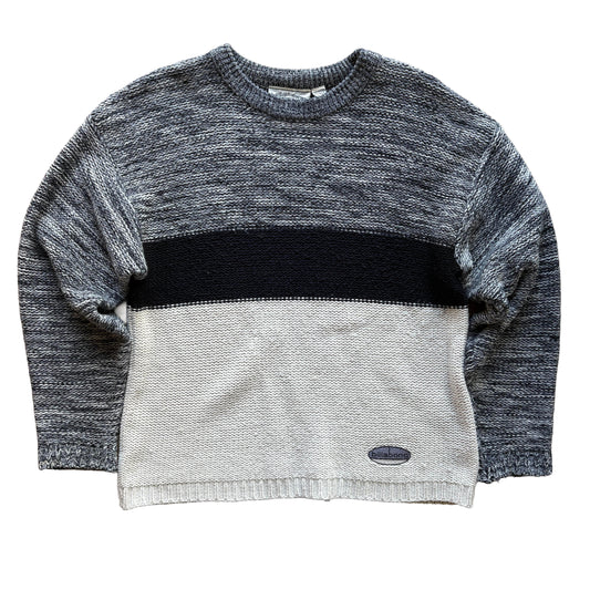 1990s Billabong Colour Block Knit Jumper | S