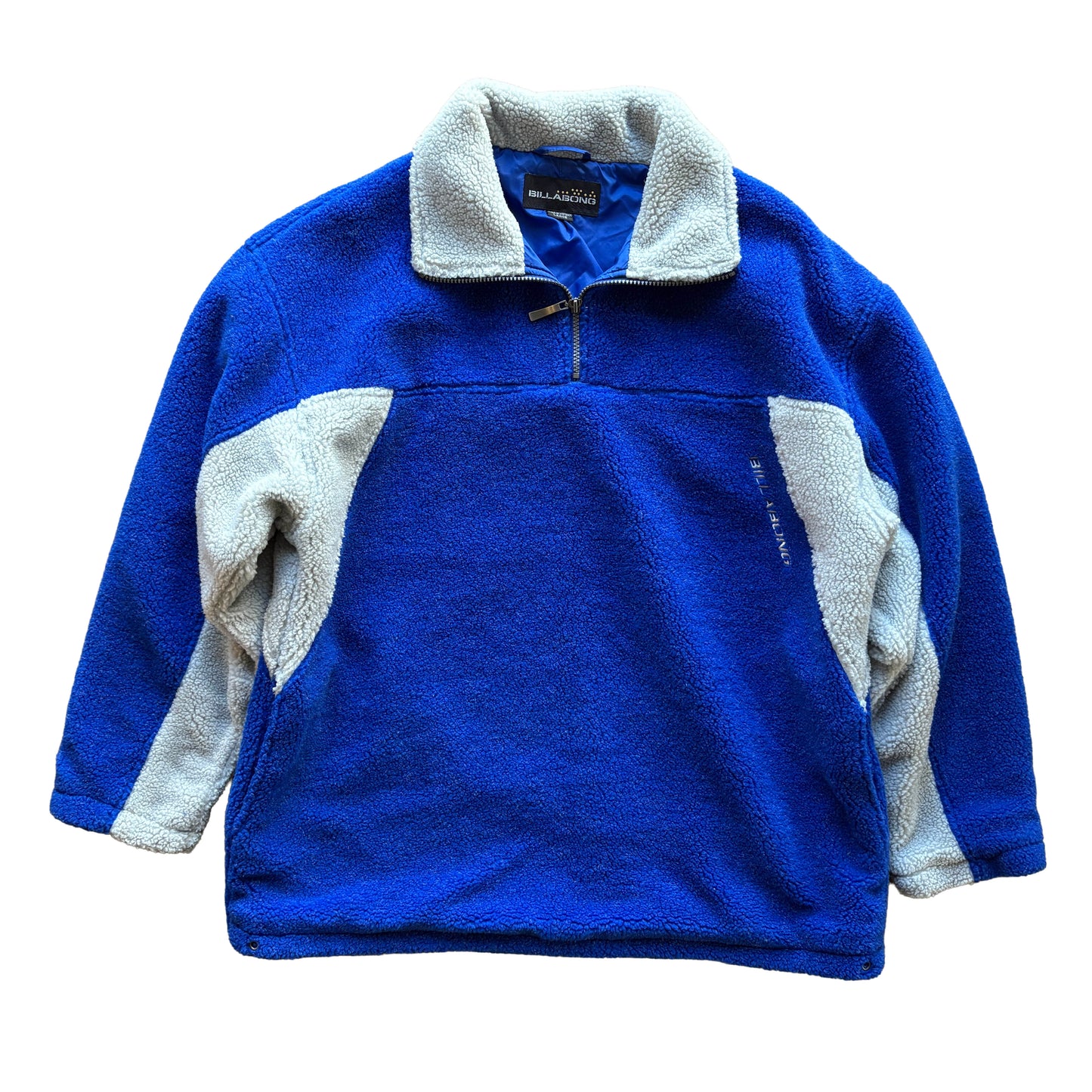 Billabong Y2K Sherpa Jumper 1/4 zip | XL