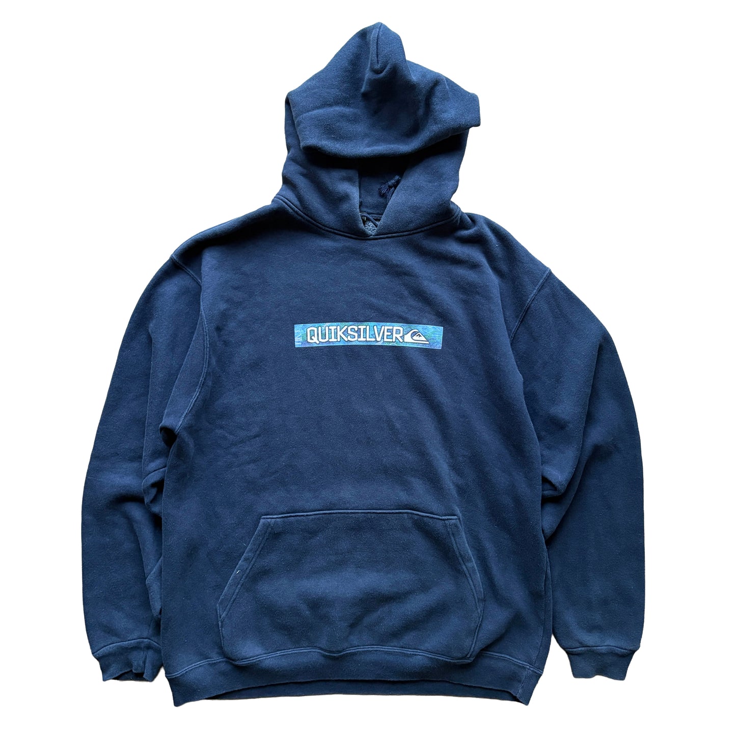 Y2K Quiksilver Hoodie Jumper | L