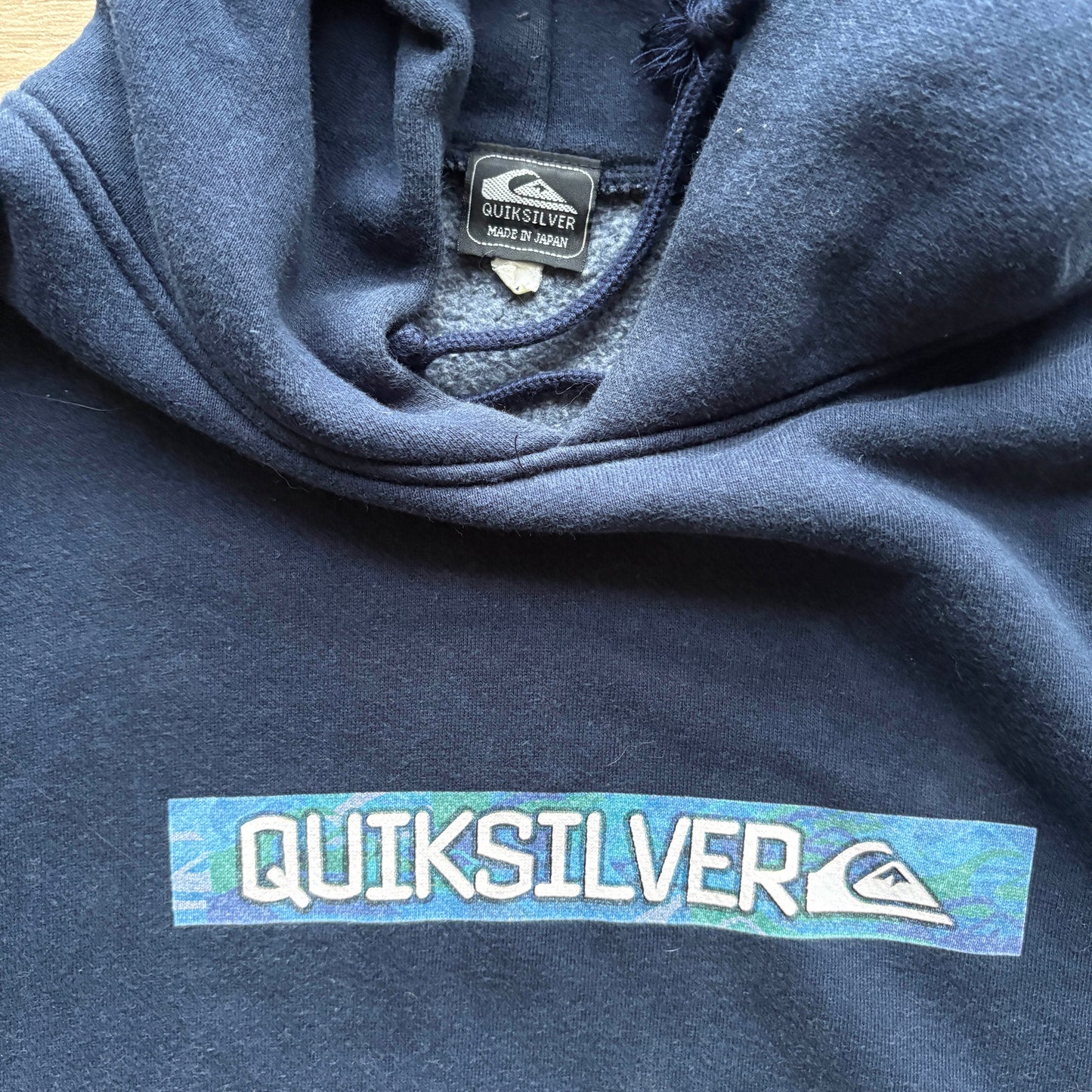 Y2K Quiksilver Hoodie Jumper | L